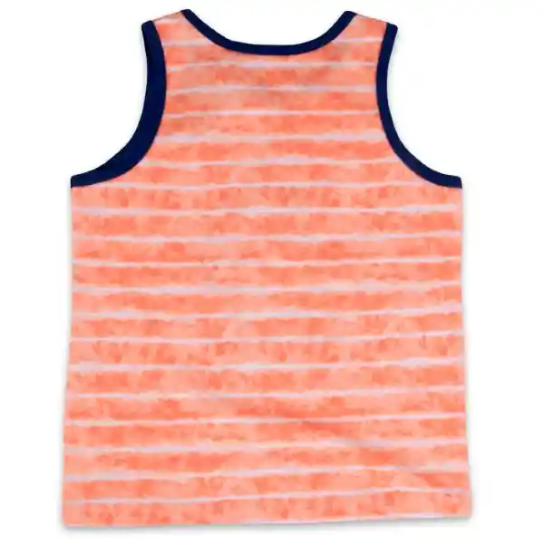 Polera Niño Naranja Talla 6 A Pvy668-23Nar Pillín