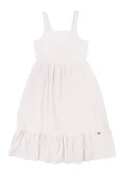 Vestido Formal jr Niña Crudo Talla 10 - 427