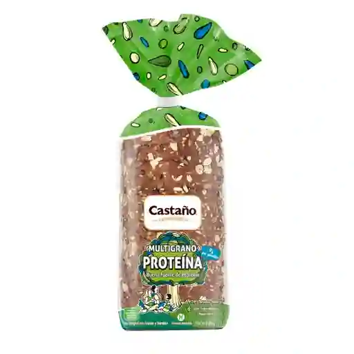 Castaño Pan Molde Multigrano Proteína