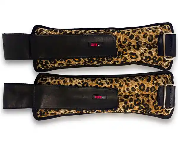 Orxfit Tobilleras Con Peso Leopard Ankle Weight