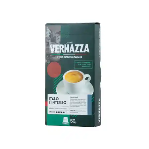 Café Vernazza Italo Lintenso 10 Cápsulas