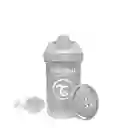 Twistshake Vaso Crawler Cup 8+M Gris Pastel Capacidad 300 mL