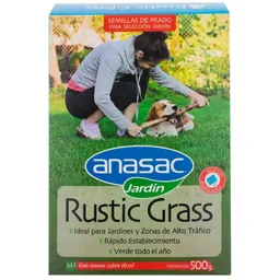 Anasac Semillas de Pasto Mezcla Rustic Grass 500 g