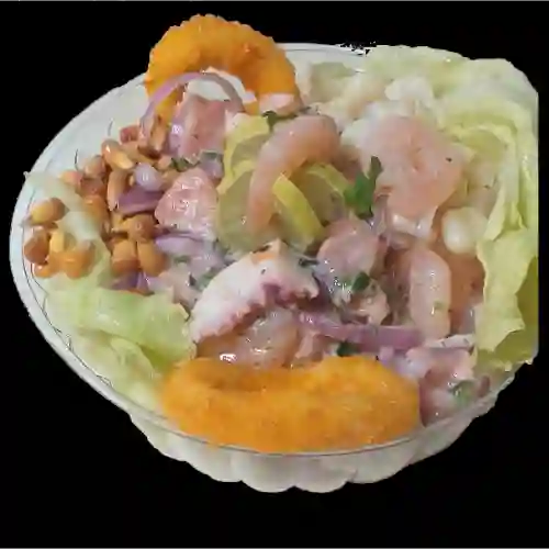 Ceviche Mixto de Salmón