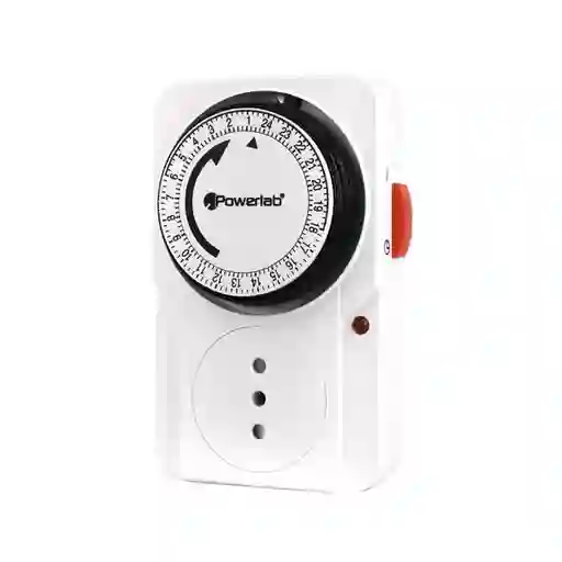 Powerlab Reloj Temporiador Analogo 9234