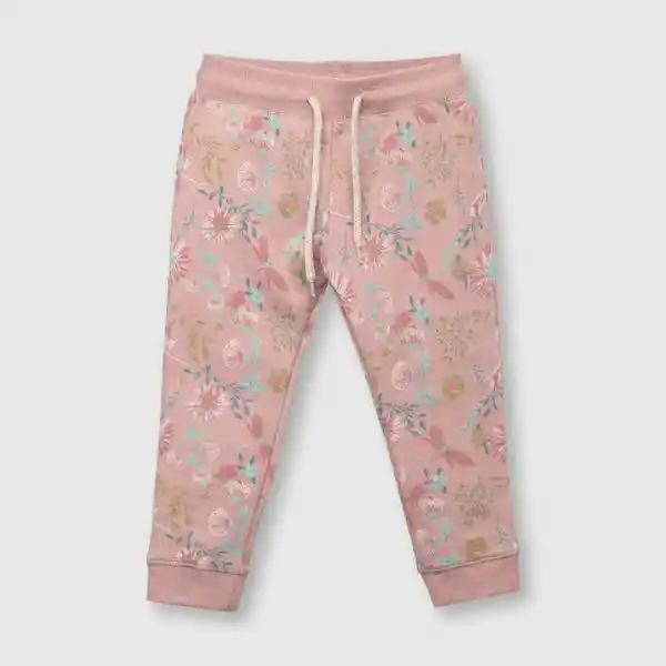 Pantalón de Bebé Niña Flores Rose Talla 3/6M Colloky