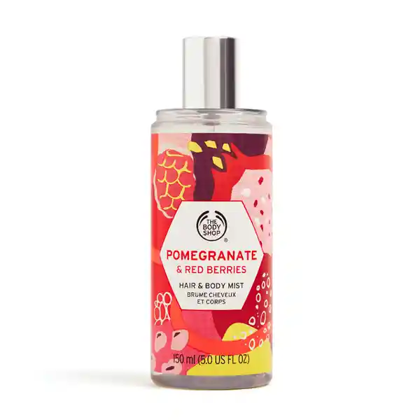 The Body Shop Fragancia en Spray para Cabello y Cuerpo Pomegranate & Red Berries