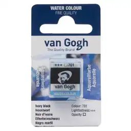 Van Gogh Acuarela Pan Negro Marfil