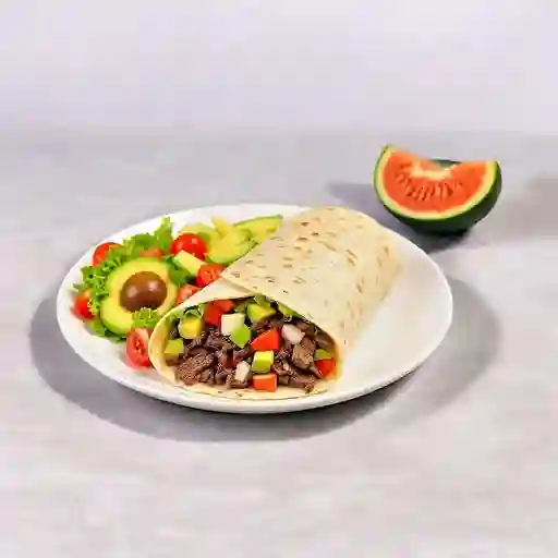 Wrap De Carne Mechada