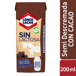 Loncoleche Leche sin Lactosa Sabor Chocolate 