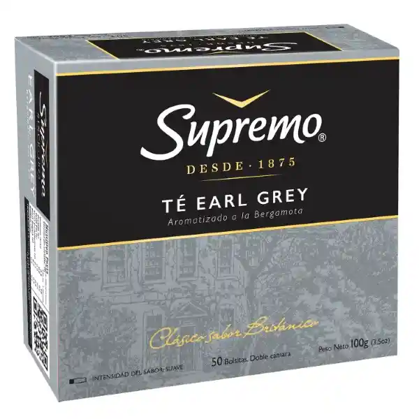 Supremo té Earl Grey