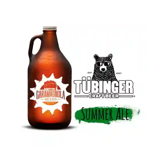 Tubinger Summer Ale + Envase Growler
