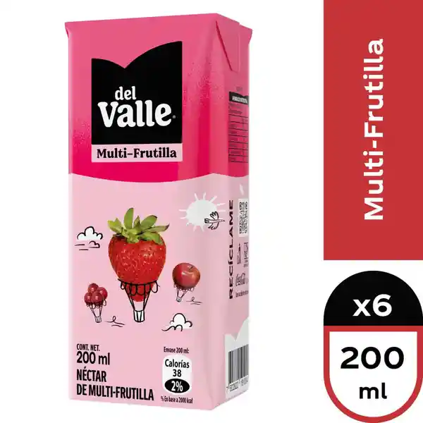 Del Valle Néctar Frutilla Tetra