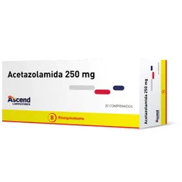 Acetazolamida (250 mg)
