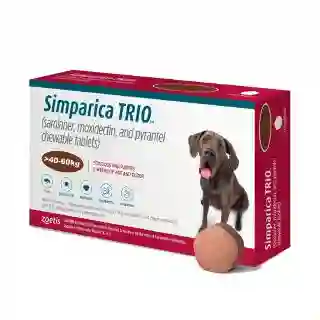 Simparica Trio Antiparasitario 40 a 60 Kg