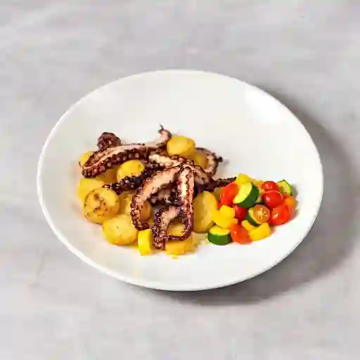 Pulpo A La Parrilla Con Panache Y Papas (2p)