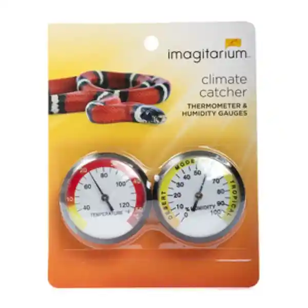 Imagitarium Combo Medidor de Temperatura y Humedad Reptiles