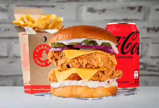 Combo Big Doble Triple Queso