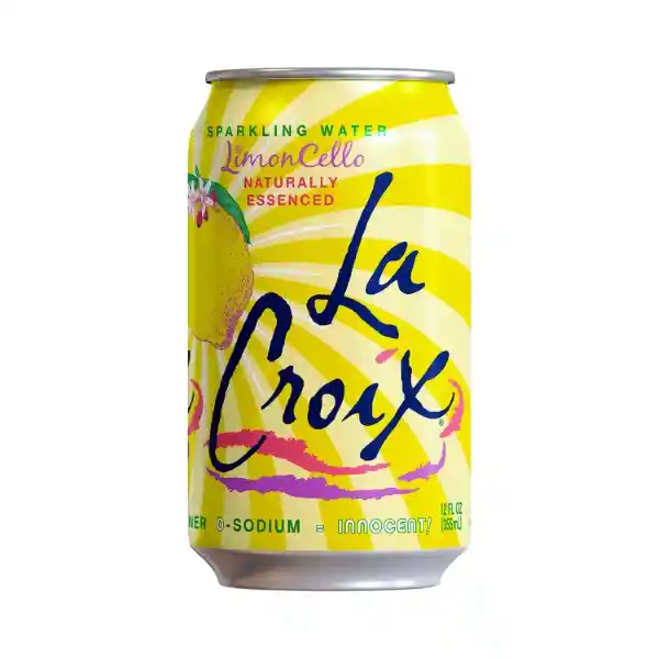 La Croix Agua Saborizada Con Gas Limoncello