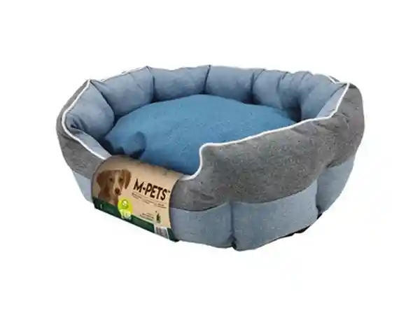Mpets Cama Para Mascota Eco Moon Cushion Blue Talla S