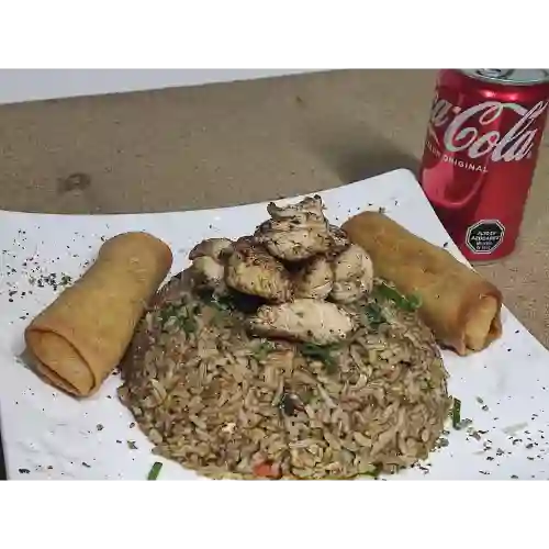 Arroz Chaufa Entrada Bebida