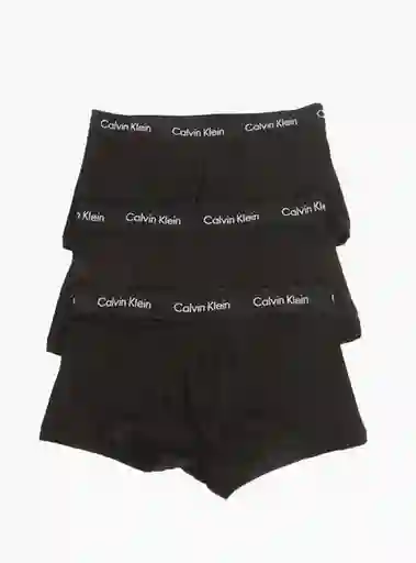 Calvin Klein Pack Bóxer Negro Talla M NB2614TT