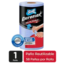 Scott Toalla de Papel Reutilizable Azul Duramax en Rollo