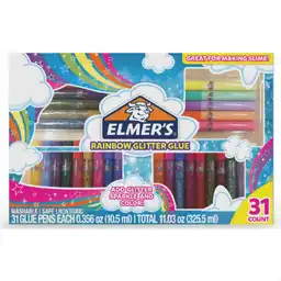 Glitter Pens Elmer'S Colores Surtidos Caja 31 Unt