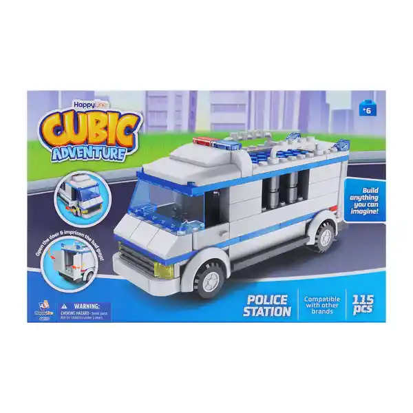 Cubic Set de Construcción Juego Bloques Surtido Mediano