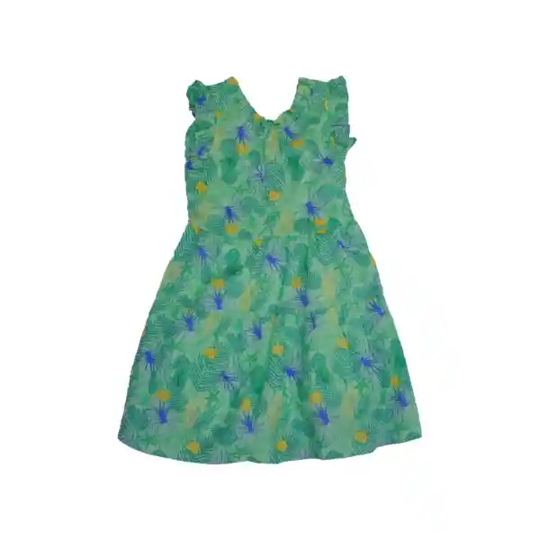 Vestido Niña Verde Pillin 4 a