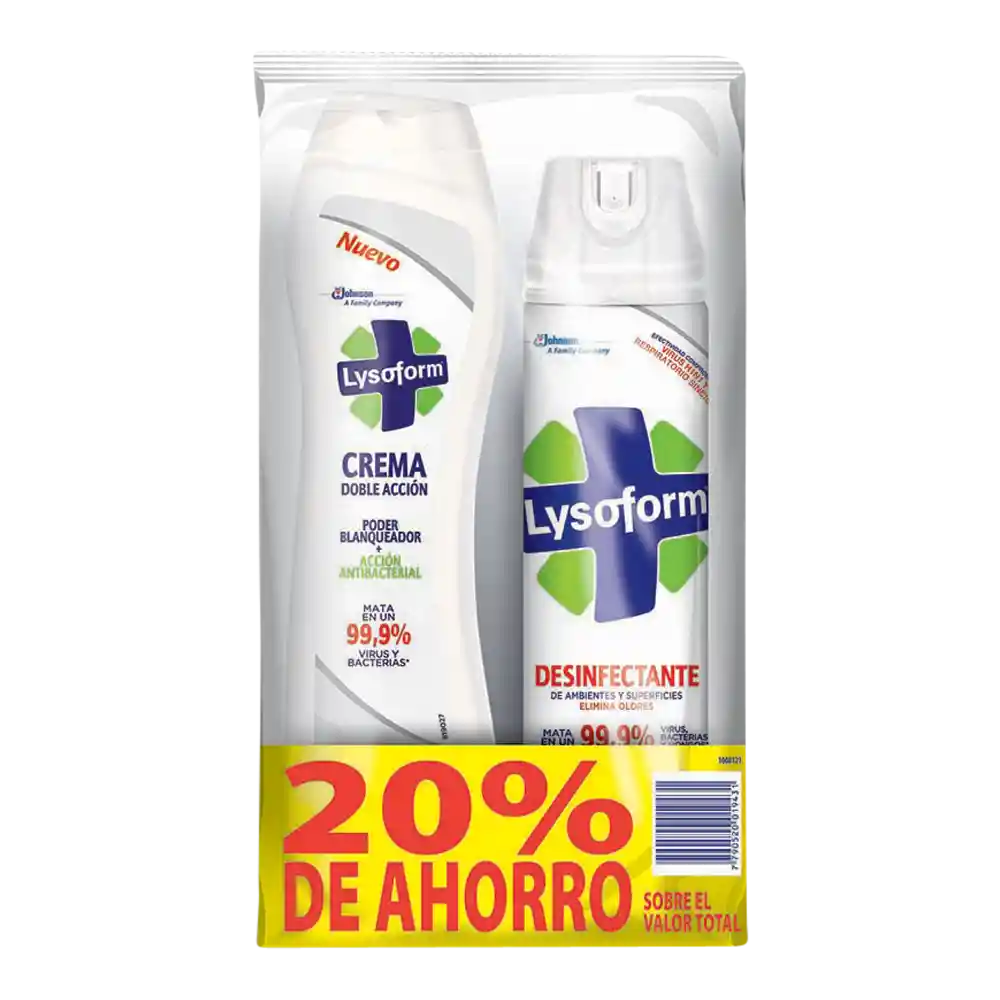 Lysoform Limpiador Crema + Aerosol