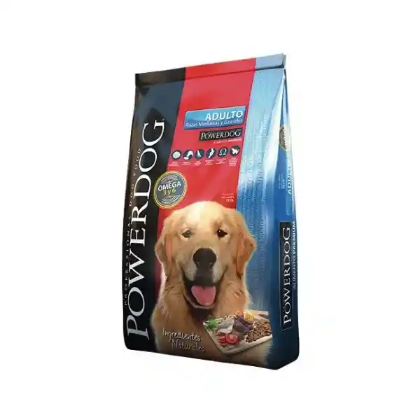 Power Dog Alimento Para Perro Adulto Mediana