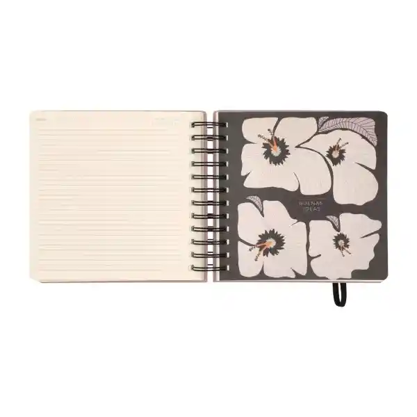 Libreta Espiral 160 Hojas Con Líneas-Cuadros 17 cm 3221307000143