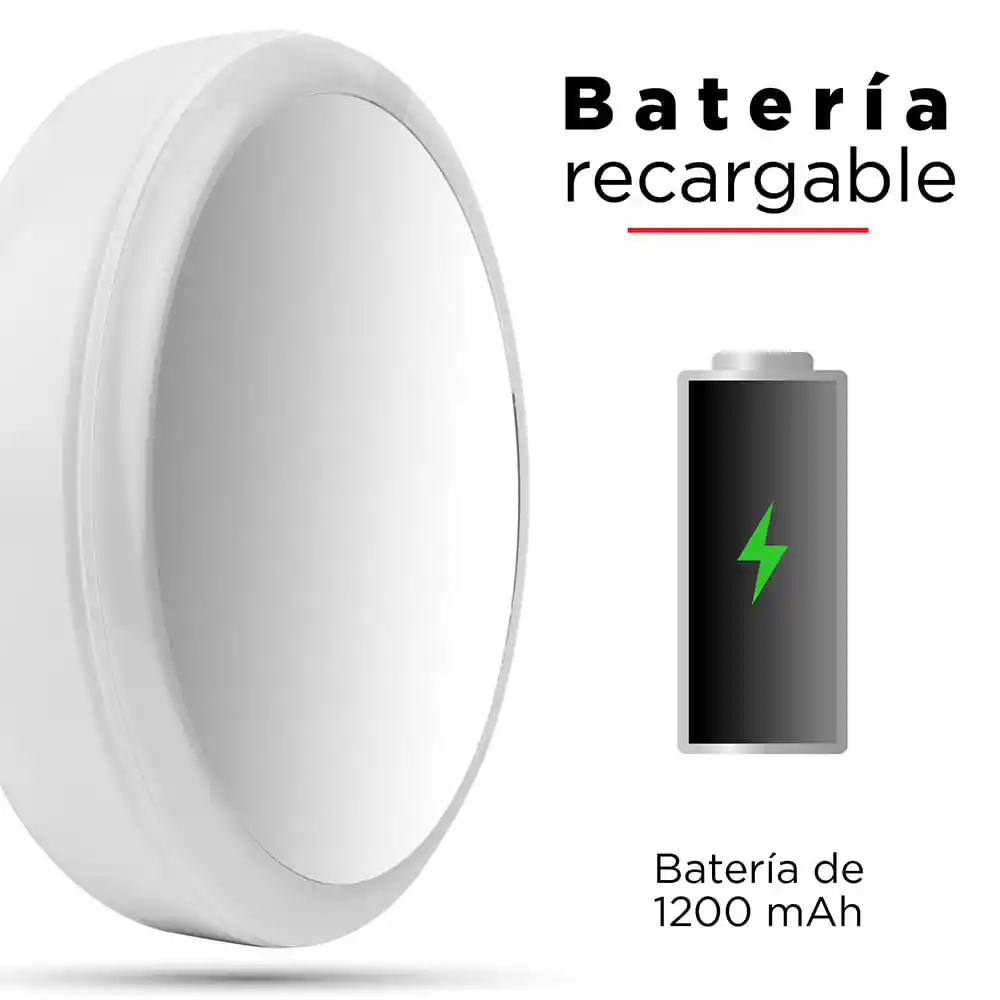 Miniso Espejo Circular Giratorio 360 Con Luz Led Mod S5501