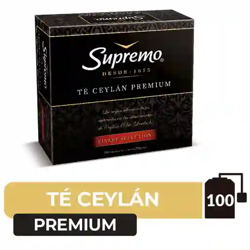Supremo Té Ceylán Premium