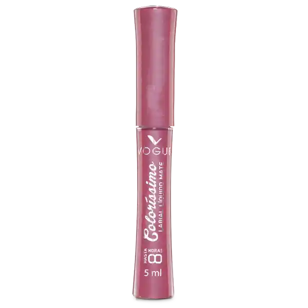 Vogue Labial Colorissimo Liquido Mate Carmin 