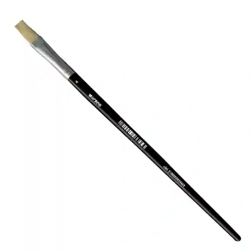 Murano Pincel Espátula Mango de Madera N4