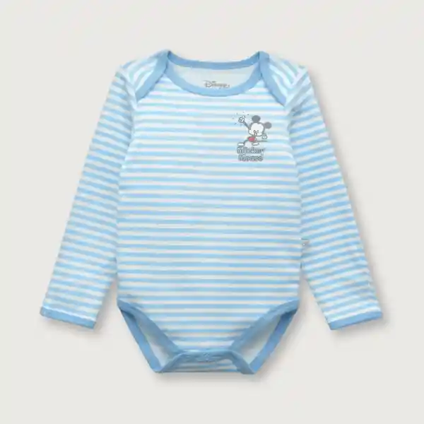 Body de Bebé Disney Niño Celeste Talla 3M Opaline