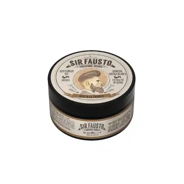 Sir Fausto Cera Para Peinar Old Wax Fuerte 100 g