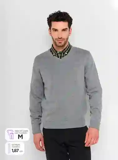 Sweater Hombre Regatta Cuello En V Talla M