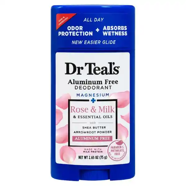 Dr. TealS Desodorante Sin Aluminio Rosas y Leche