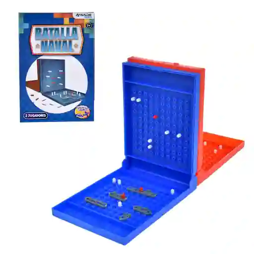 Ansaldo Games Juego de Mesa Batalla Naval Travel Game