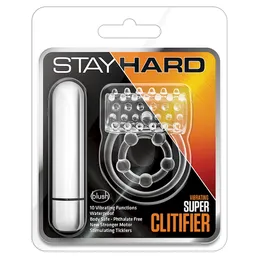 Stay Hard Set de Anillo y Bala Super Vibrating