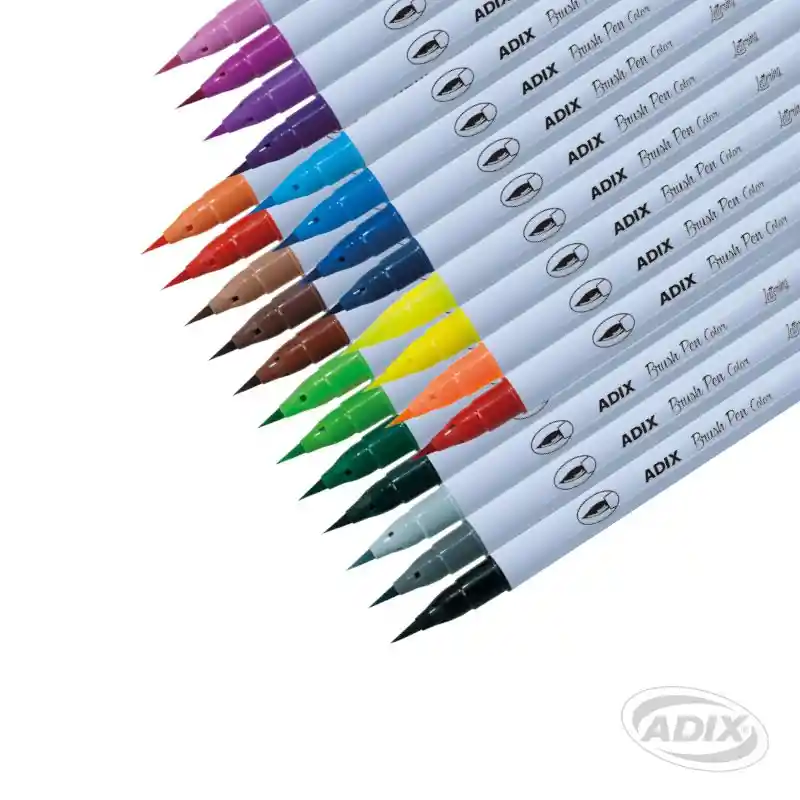 Adix Brush Pen 24 Colores