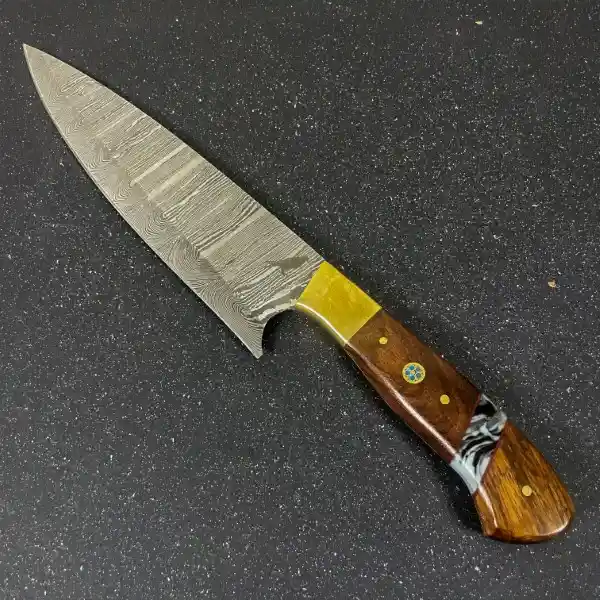 Cuchillo De Chef Damasco Colico 32cm