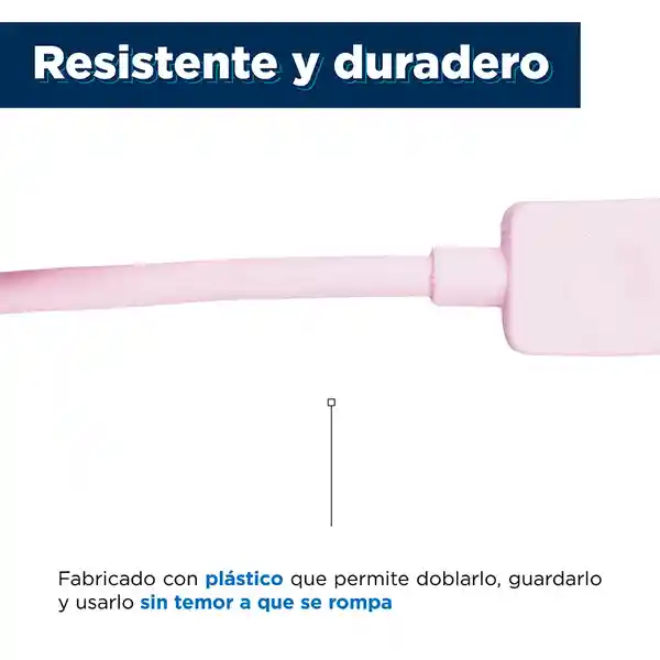 Cable de Carga Rápida Micro Usb a Usb (Rosa) 1M Miniso