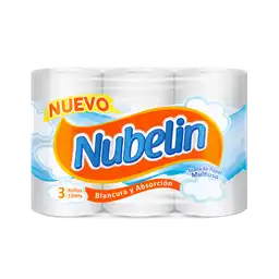 Nubelin Toalla Papel Doble Hoja 12 m