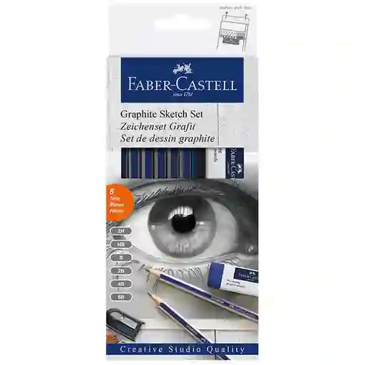 Faber Castell Set de Dibujo Grafito Goldfaber