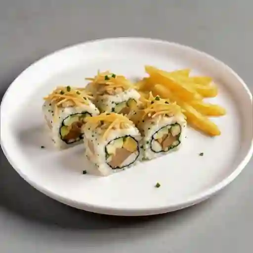 Hand Roll + Papas Fritas