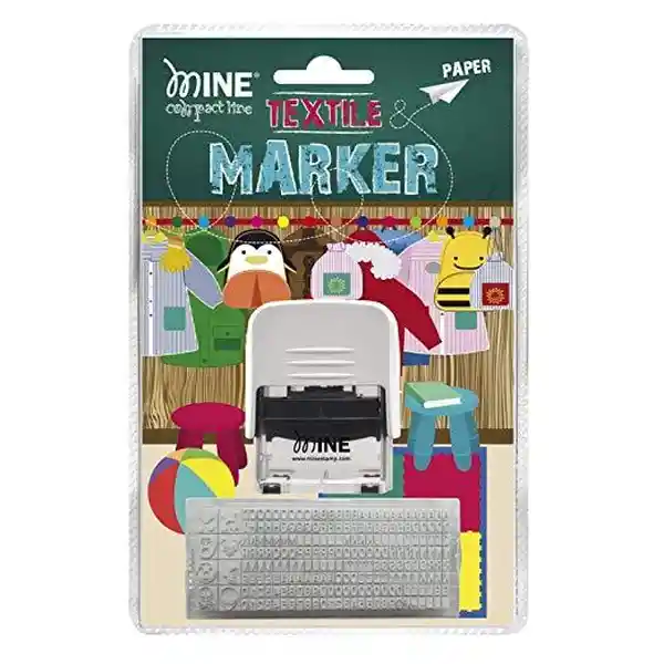 Compact Marcador de Ropa y Libros Mine Para Niños